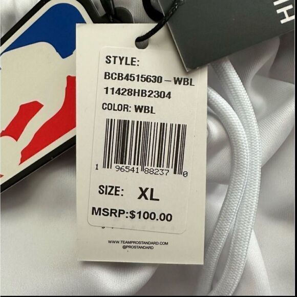 Pro Standard Chicago Bulls Retro Track Pants Hibbett Exclusive XL - Picture 6 of 10